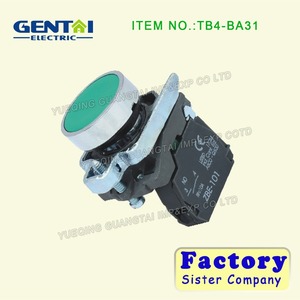 Interruptor de botón momentáneo de retorno por resorte de descarga marcado XB4 de alta calidad, 2, 2 - Product Image 2