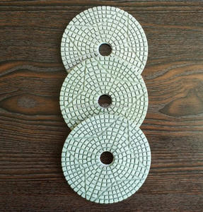 Kim cương nhựa ướt đánh bóng Pad móc vòng lặp ủng hộ cho bê tông đá cẩm thạch Granite đá-<span class=keywords><strong>3</strong></span> bước ứng dụng chi phí cao hiệu suất - Product Image 3