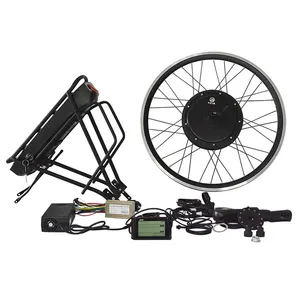 Kit de conversión de bicicleta eléctrica, CZJB-205-35, 36v, 48V, 1000W, 28 pulgadas