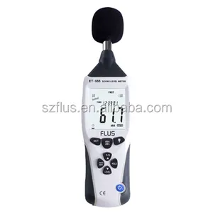 Medidor de nível de som usb, barato tamanho de bolso 30-130 db medidor de ruído digital com gravador de dados logger