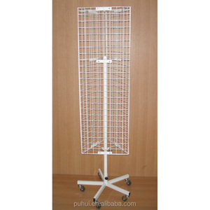 Tầng Đứng Cửa Hàng Bán Lẻ Khuyến Mãi Phổ Sắt Lưới Tường 3 Mặt Dây Spinner Hiển Thị - Product Image 2
