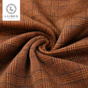 2018 custome conception plaid 100% mérinos laine <span class=keywords><strong>polaire</strong></span> tissu - Product Image 6