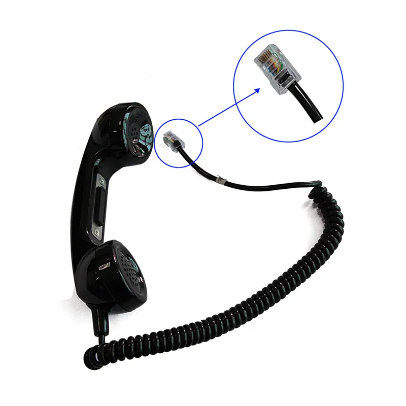 レトロな受話器電話/産業用ノイズキャンセリング電話受話器