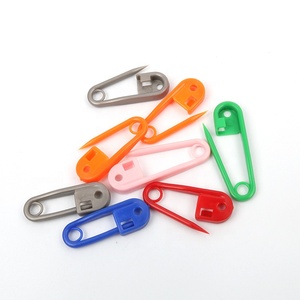 Prix moins cher Personnalisé Noir <span class=keywords><strong>À</strong></span> La Mode BRICOLAGE En Plastique Coloré Par Chapeaux <span class=keywords><strong>Épingle</strong></span>s De Sûreté pour Accessoires De Vêtement - Product Image 4