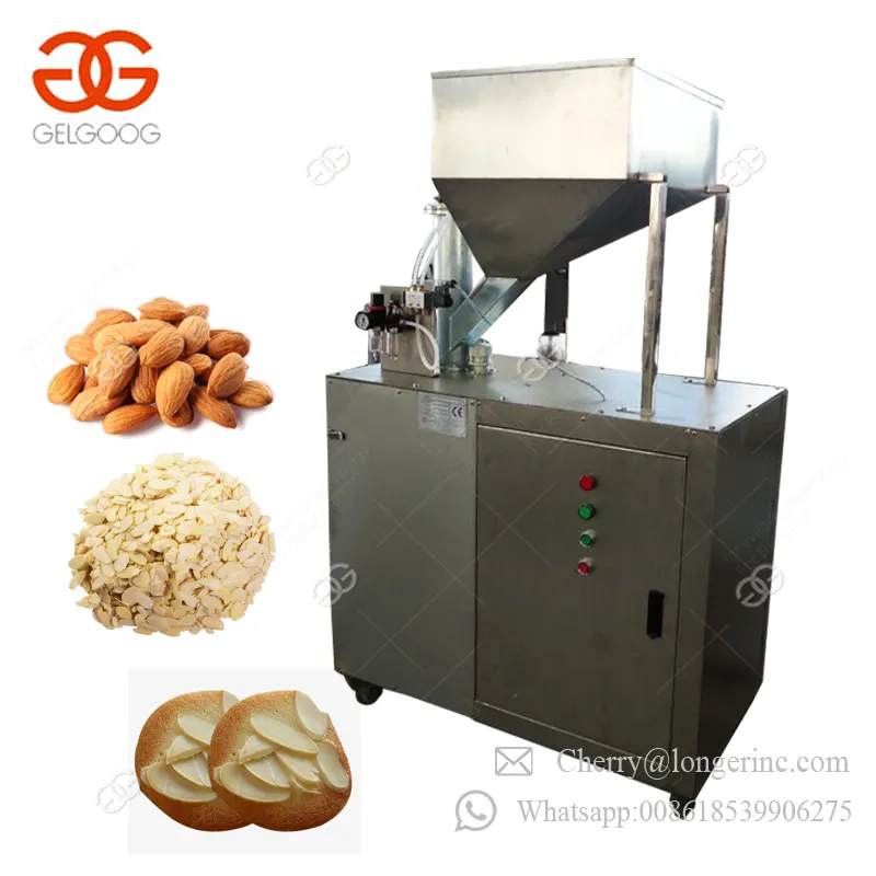 CE Approved Groundnut Slice Cutter Chestnut Cashew Nut Cutting Pistachio Peanut Slicing Machine Almonds Nuts Slicer