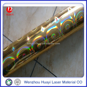 hot stamp lámina de oro metálico láser de papel de aluminio - Product Image 4