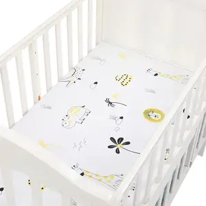 Custom packing bag private logo washable baby crib bedding set