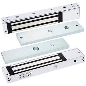מנעול אלקטרומגנטי 12v עבור דלת יחידה 600lbs/280 ק "ג קיבולת עם הוביל אור גבוהה - Product Image 5