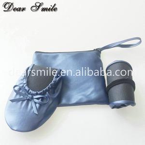 <span class=keywords><strong>Ballerine</strong></span> da Donna per Danza e Club <span class=keywords><strong>con</strong></span> <span class=keywords><strong>Cinturino</strong></span> Regolabile, Suola in Gomma e Fodera in Cotone - Design Pieghevole, Scarpe da Festa <span class=keywords><strong>con</strong></span> Suola Piatta e Borsa - Product Image 5