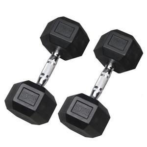 2.5kg to 50kg <strong>Dumbbell</strong> Sets Gym Power Training Equipment <strong>Rubber</strong> Coated Steel Weights in Lbs Hexagon Hex <strong>Dumbbells</strong> Free Weights - Product Image 1