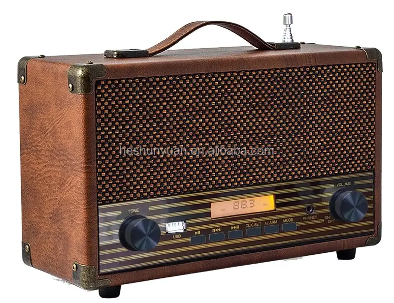 Retro vintage DAB radio ,dual alarm clock radio