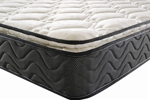 Amovible Reine Taille matelas En Mousse À Mémoire De Compression Matelas Roulant Emballé Bonnell matelas à Ressorts Hélicoïdaux