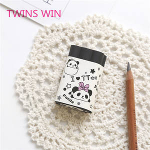 Penjualan Laris Penghapus Karet Hitam Desain Hewan Lucu Kartun Cetak Kustom Alat Tulis Korea Lucu - Product Image 2