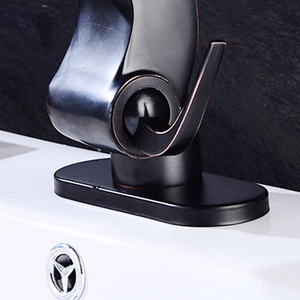 Fapully mejor cascada grifo <span class=keywords><strong>de</strong></span> latón negro aixeta <span class=keywords><strong>de</strong></span> <span class=keywords><strong>bany</strong></span> - Product Image 6