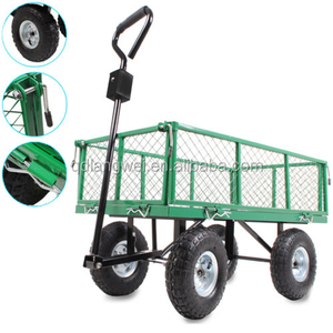 Chariot à feuilles de jardin utilitaire en maille résistante - Product Image 4