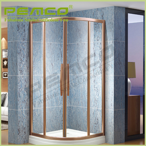 Pantalla de ducha portátil de cristal templado <span class=keywords><strong>para</strong></span> baño deslizante estilo Simple precio directo de fábrica - Product Image 6
