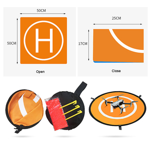 JingYing a buon mercato impermeabile drone parcheggio grembiule, 55 centimetri 75 centimetri 90 centimetri doppio lati drone landing pad - Product Image 4