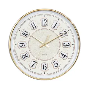 Buon modello di vendita di plastica orologio da parete design moderno orologio da parete ritmo per la decorazione