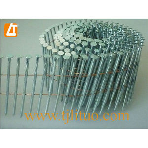 Competitive Price!!! 15 Degree Pneumatic Nail, Galvanized Pallet Roofing Coil Nail, <strong>Clavo</strong> En Rollo - Product Image 6