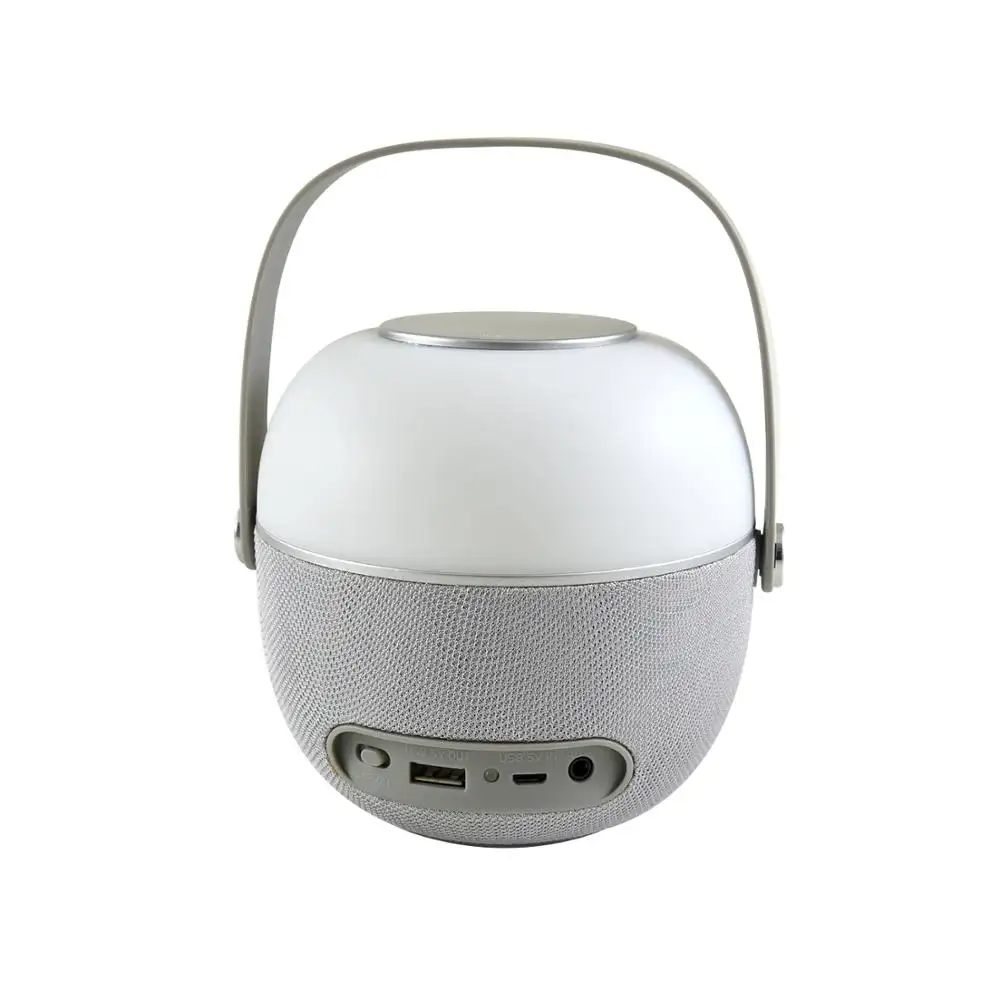 RGB Lantern Portable Powerbank Wireless Speaker With Sensor Touch Switch