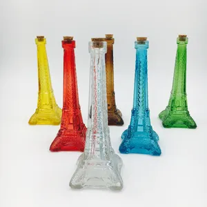 Material <span class=keywords><strong>de</strong></span> vidrio Torre Eiffel Jarrón <span class=keywords><strong>de</strong></span> oro Rosa Mostrar El modelo Diseño Rosa Jarrón <span class=keywords><strong>de</strong></span> exhibición - Product Image 1