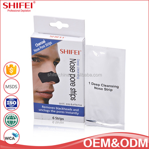 Productos de cuidado de <span class=keywords><strong>la</strong></span> belleza profunda limpieza retiro de <span class=keywords><strong>la</strong></span> espinilla del poro nariz tiras con carbón - Product Image 1