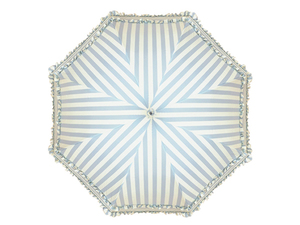 Hecho en China raya tela del borde del cordón <span class=keywords><strong>pogada</strong></span> apolla paraguas - Product Image 2