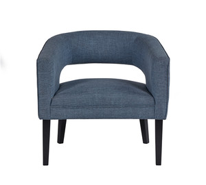 Vari stili di blu scuro molle variopinta poltrona - Product Image 1