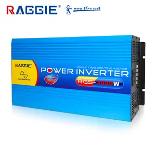 RAGGIE Inverter Tenaga Surya 3000 Watt 50Hz/60Hz, Inverter Tenaga Surya Gelombang Sinus Murni 220V/110V