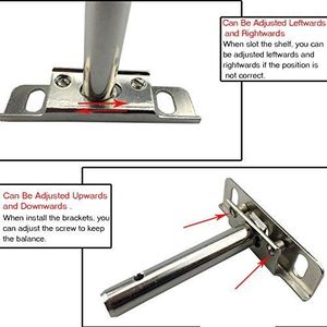 <span class=keywords><strong>Support</strong></span> d'étagère flottante <span class=keywords><strong>invisible</strong></span> robuste, <span class=keywords><strong>support</strong></span> d'étagère flottante dissimulé - Product Image 4
