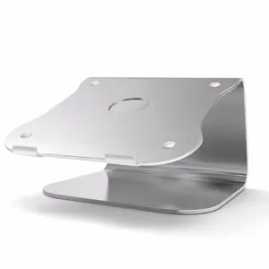 Macbook Pro Air 용 범용 알루미늄 인체 공학적 노트북 라이저 지원 스탠드