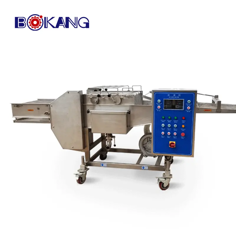Otomatis adonan mesin untuk daging dan sayuran NJJ-600 breading