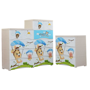 Hot <strong>Sale</strong> Modern Latest Version Eco-friendly Large <strong>Plastic</strong> Drawer <strong>Cabinet</strong> Kid Toy <strong>Wardrobe</strong> for Living Room Storage