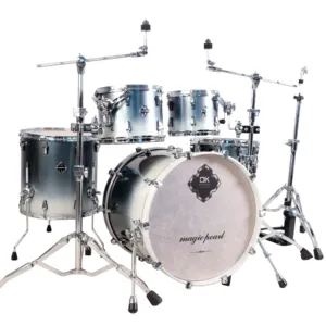 Metalen Kristal Schilderij Berkenhout Shell Muziekinstrument Drum Set