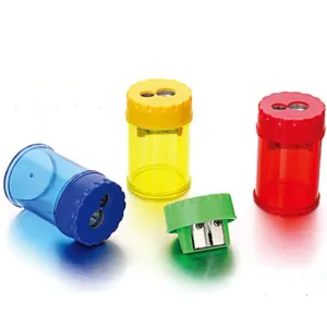 Cylinder Oval with Container Big Desktop Pencil Sharpener