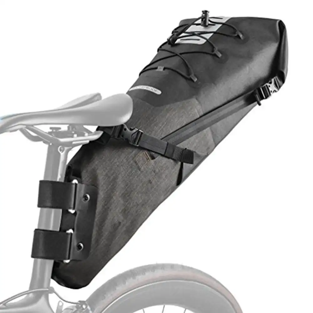 กระเป๋าใส่อานจักรยานกันน้ำ,กระเป๋าติดที่นั่งจักรยานกระเป๋าติดท้ายความจุขนาดใหญ่สีดำ