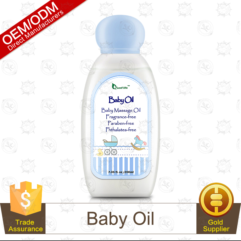 OEM Фабрики Прямые Поставки Детское Массажное Масло, парабенов, Фталаты бесплатно 200 мл