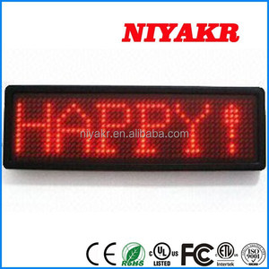 Niyakr多言語LedデジタルネームプレートB1248Ledネームバッジ - Product Image 2