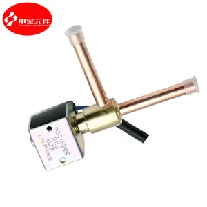 Refrigeration System Parts R22 R134A R410A R407C Refrigerant All Suitable Manifold Solenoid Valve