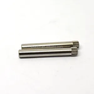 High Precision CNC Parts CNC Machining Knurled Pin Adapter Tapered Shaft Adapter 1 Piece Carton Box Natural OEM Custom Aluminum