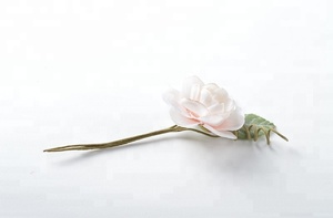 Rosa singola artificiale per la decorazione del regalo - Product Image 3