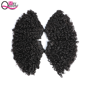 May Queen Vendita Calda Extension <span class=keywords><strong>di</strong></span> Capelli Umani Brasiliani Flexi/Pixie/Pissy Curl Double Drawn, Capelli Fumi, Capelli Remy - Product Image 1