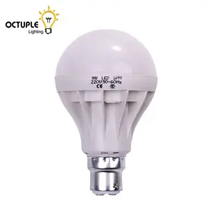 Đèn Led Led5730 220V 9W 12W 15W Bóng Đèn Led Bằng Nhựa E27