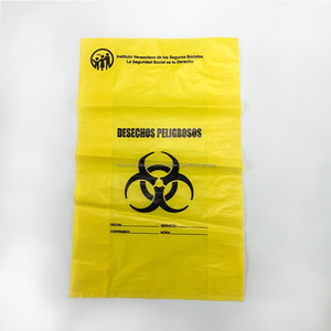 De plástico de riesgo biológico <span class=keywords><strong>Hospital</strong></span> desechables basura médica bolsa de residuos - Product Image 1