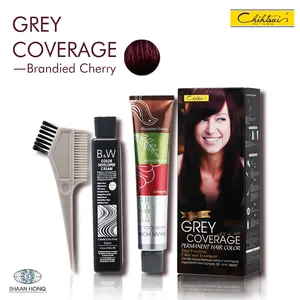 Color in Brandied Cherry Fashion Hair Care Cream Cover gray hair