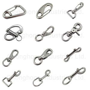 304/316 thép không gỉ Snap móc đơn xoay mắt mùa xuân móc với vòng kim loại Snap móc - Product Image 6