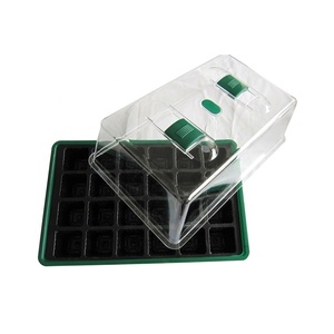 High Quality 24-Cell PS <strong>Mini</strong> Portable Indoor Grow Box Easily Assembled <strong>Wood</strong> Frame with Pressure Treated Nature Home <strong>Greenhouse</strong> - Product Image 2