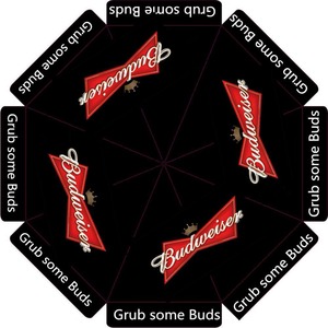 Parasol <span class=keywords><strong>de</strong></span> terrasse <span class=keywords><strong>de</strong></span> 9 pieds <span class=keywords><strong>de</strong></span> style marché pour Caldwell's Pocket Shot Dash Vodka E11EVEN Vodka - Product Image 5