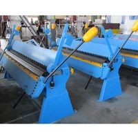 Machine à plier la plaque manuelle avec frein à poêle, pliage manuel, pour feuille métallique, en fer, série JG67