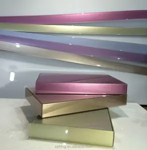 High gloss e matt ceia bordos em pvc e abs material